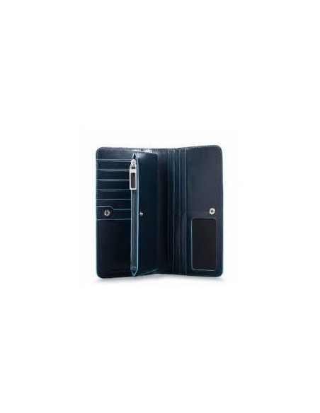 Portafoglio donna Piquadro Blue square PD4573B2R BLU2