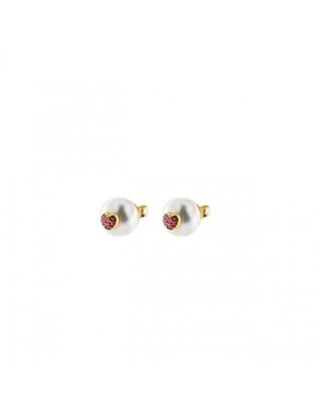 Orecchini con perla Rue Des Mille ORZ-013M1