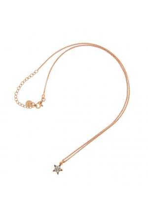 Collana girocollo con ciondolo zirconi bianchi Rue Des Mille GRZ-001