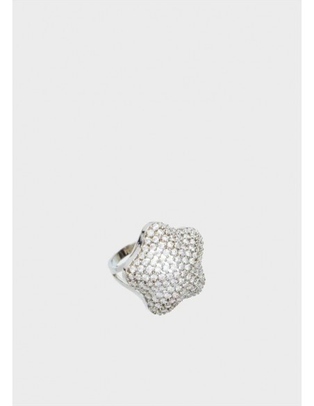 ANELLO STELLA CON ZIRCONI ARGENTO Nalì MEAN0204