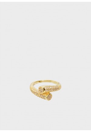 ANELLO CHIODO CON ZIRCONI Nalì MEAN0194