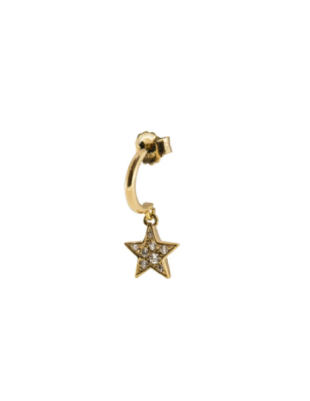 Rue Des Mille Mono Orecchino Donna Orz-cerc STE Au