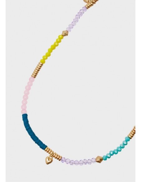 Collana lunga con perle colorate Nalì ABCL0234