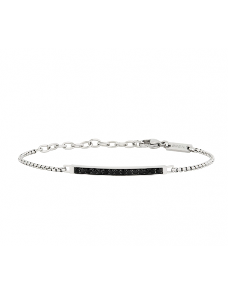 Bracciale Brail con zirconi neri TJ3362