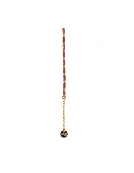 Bracciale fine con pietre Paviè BR.23.16B