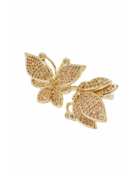 Nalì ANELLO BUTTERFLY CON PIETRE