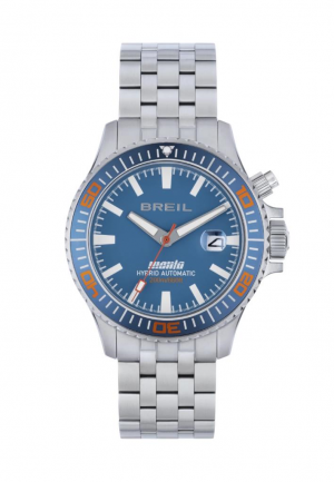 OROLOGIO BREIL MANTA PROSS HYBRID UO BLU ARA SILVER 40 , 5 MM