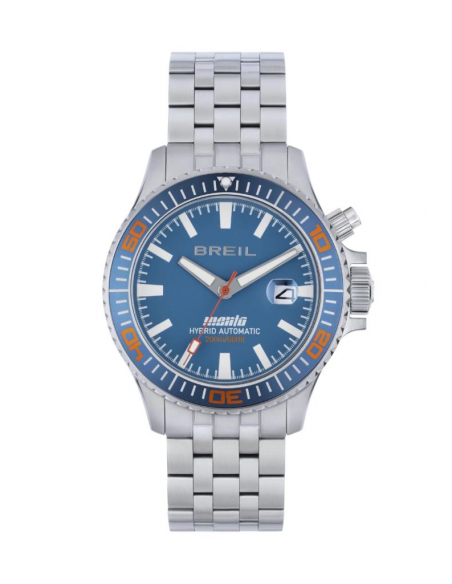 OROLOGIO BREIL MANTA PROSS HYBRID UO BLU ARA SILVER 40 , 5 MM