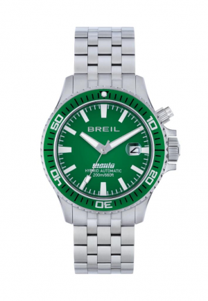 OROLOGIO BREIL MANTA PROSS HYBRID VERD SILVER 40,5MM
