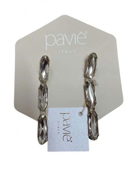 ORECCHINI LUNGHI PIETRE PAVIE' OR.23.41C