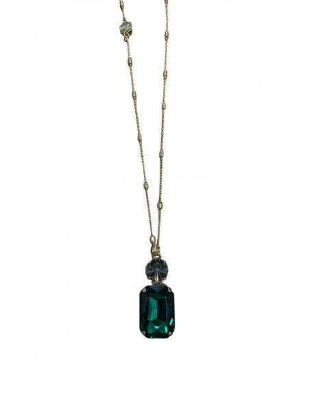COLLANA LUNGA CON PIETRA PAVIE' CL.23.54A