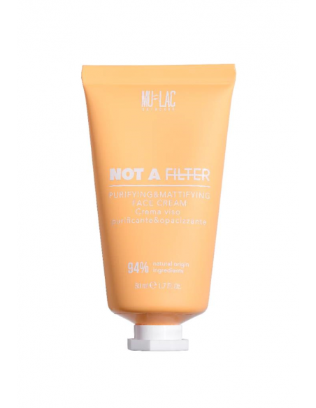 MULAC -NOT A FILTER - CREMA VISO PURIFICANTE E OPACIZZANTE