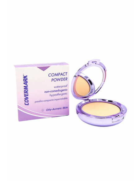 COVERMARK COMPACT  POWDER ( PELLI GRASSE ) OILY ACNEIC SKIN 3