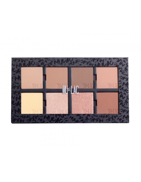 MULAC OLIMPIA - PALETTE CONTOURING E HIGHLIGHTING IN POLVERE