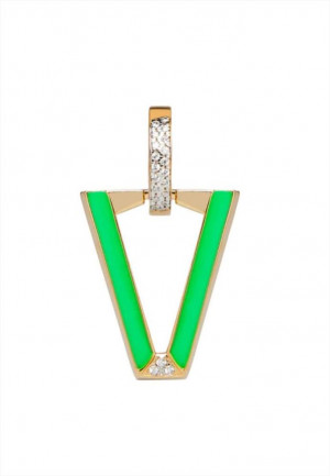 MONO ORECCHINO UALI GREEN VALENTINA FERRAGNI