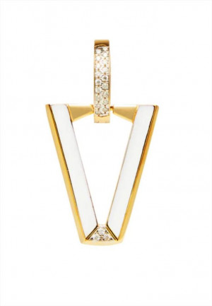 MONO ORECCHINO UALI WHITE VALENTINA FERRAGNI