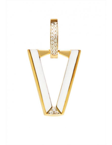 MONO ORECCHINO UALI WHITE VALENTINA FERRAGNI