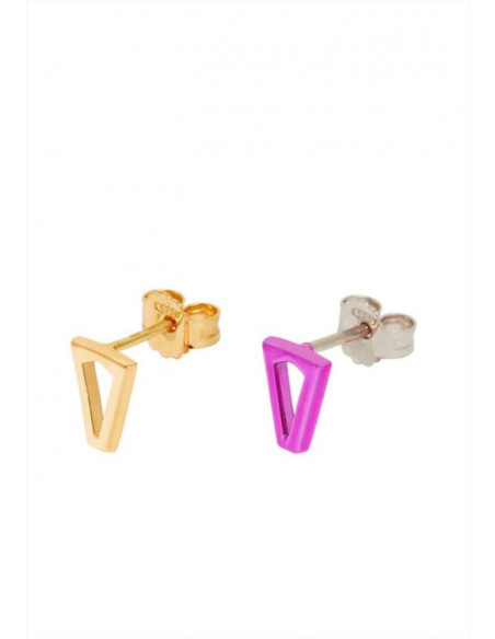 ORECHINI JOY METALLIC PINK E GOLD VALENTINA FERRAGNI