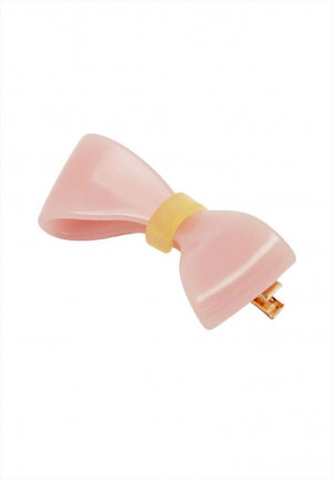 CLIP PER CAPELLI FIOCCO ROSA NALI' LUAC0241