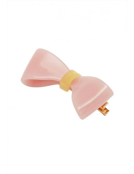CLIP PER CAPELLI FIOCCO ROSA NALI' LUAC0241