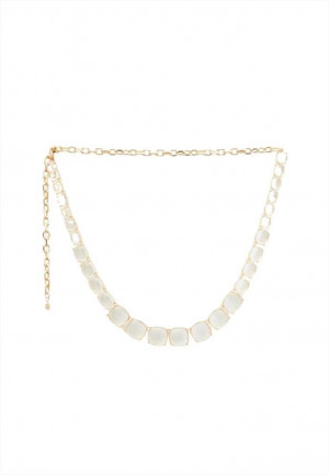 CINTURA CATENA ORO CON PIETRE GLASS NALI' EMCN0095