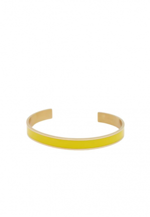 BRACCIALE DEVON RIGIDO SMALTATO GIALLO  NALI' MEBR0059