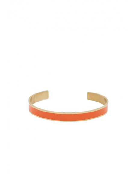 BRACCIALE DEVON RIGIDO SMALTATO ARANCIO NALI' MEBR0058