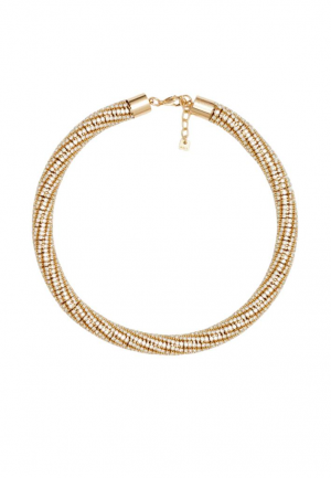 COLLANA GIROCOLLO TUBO CON PIETRE CLEAR NALI' EMCL0851