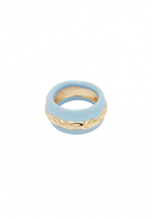 ANELLO FASCIA PIA SMALTATO ROSA NALI' EMAN0315