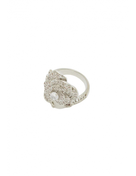 ANELLO ROSE ARGENTO CON PIETRE NALI' MEAN0251