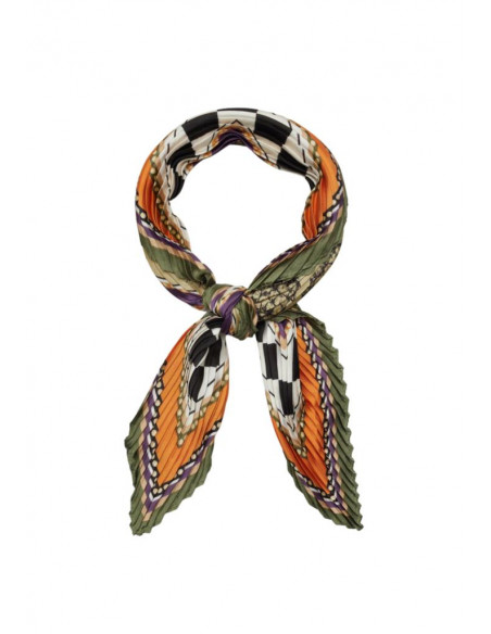 Nalì FOULARD LICIA PLISSE ROSA