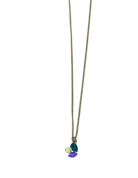 COLLANA CON PIETRE PAVIE' CL.23.43C