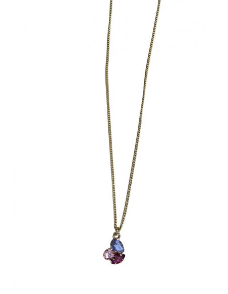 COLLANA CON PIETRE PAVIE' CL.23.43C