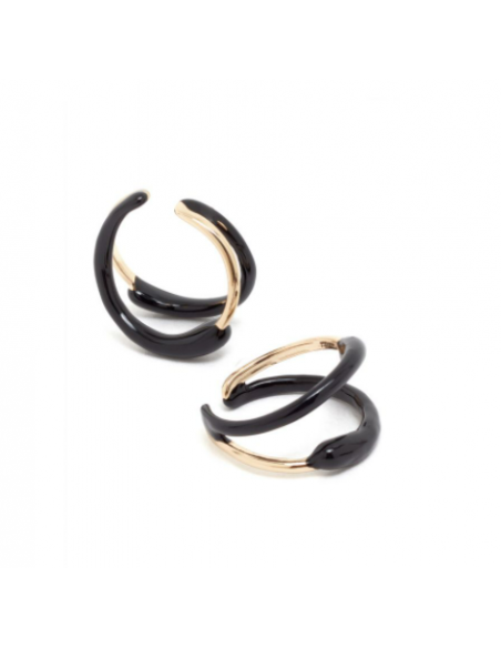 Earcuff nero Nalì EMOR0826