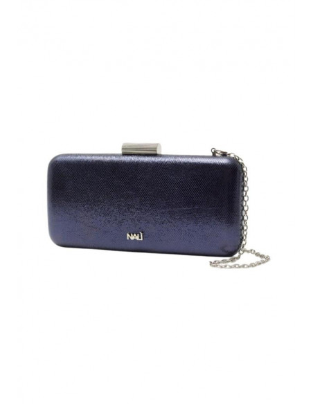 CLUTCH NADINE METALLIC BLU NALI' WIPC0132