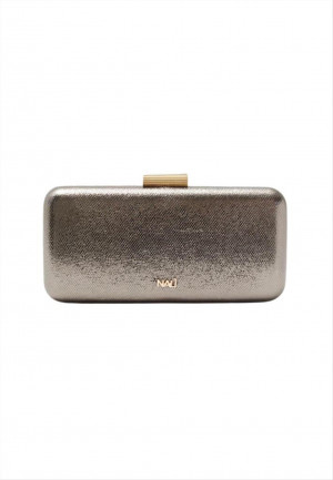 CLUTCH NADINE METALLIC ARGENTO NALI' WIPC0131