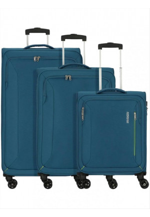 AMERICAN TOURISTER HYPERSPEED Set 3 trolley: cabin, medio, grande
