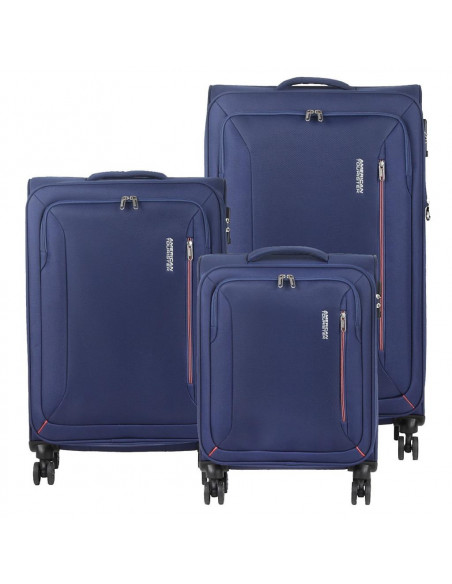AMERICAN TOURISTER HYPERSPEED Set 3 trolley: cabin, medio, grande