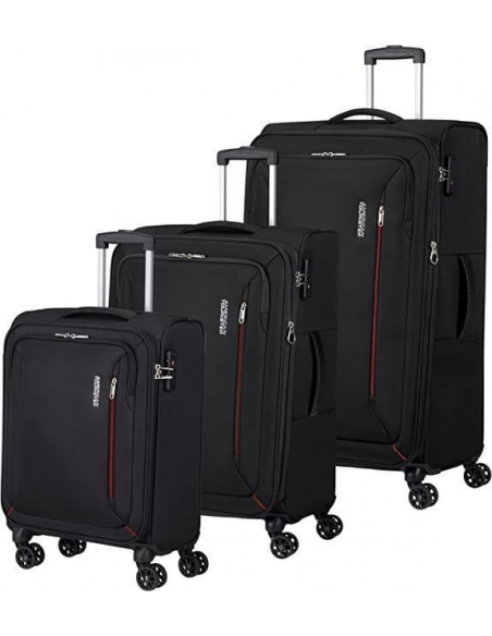 AMERICAN TOURISTER HYPERSPEED Set 3 trolley: cabin, medio, grande