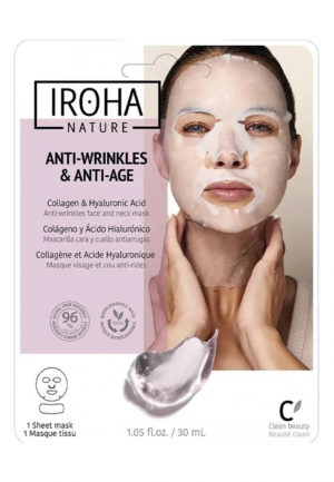 IROHA-MASCHERA VISO COLLO ANTIRUGHE AL COLLAGENE