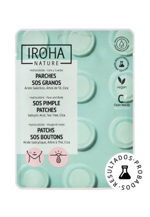 IROHA- Patch SOS Contro I Brufoli Al Cereali Con Acido Salicilico 18 C