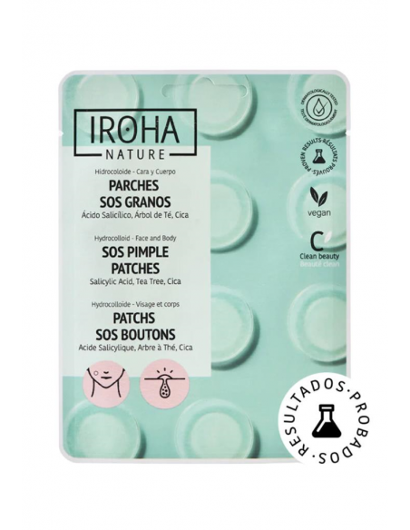 IROHA- Patch SOS Contro I Brufoli Al Cereali Con Acido Salicilico 18 C