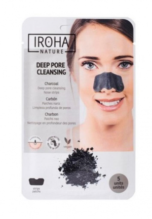 IROHA Patch per il naso Pulizia profonda dei pori con carbone attivo 5