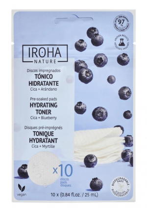 IROHA Dischetti tonificanti lenitivi e idratanti