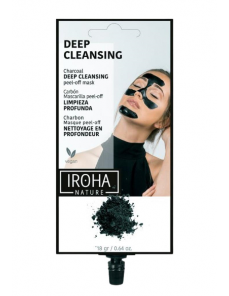 IROHA MASCHERA PEEL OFF CARBONE ACIDO IALURONICO