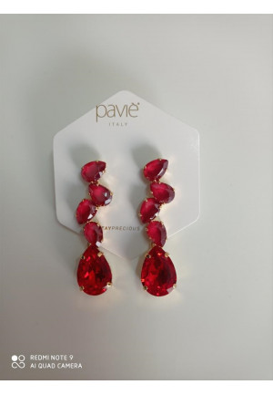 OR.GOCCE PICCOLE SWAROVSKI A SCALARE E GOCCIA SWAROVSKI