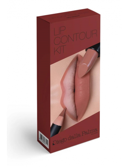 DIEGO DALLA PALMA LIP CONTOUR KIT - ROSSETTO + MATITA 12CM 501