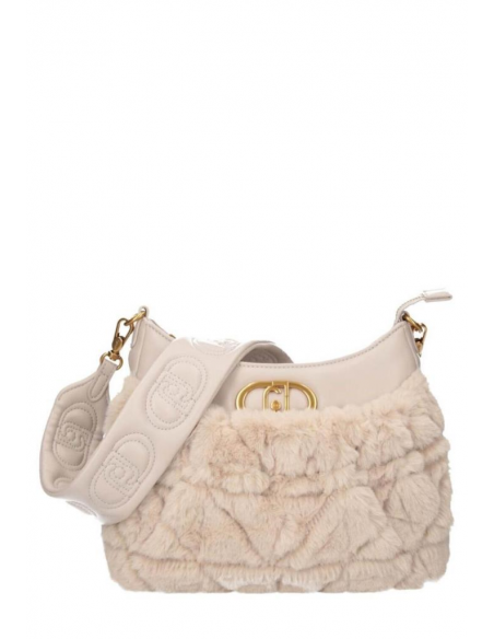 Borsa a spalla con pelo Liu Jo