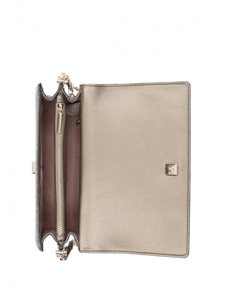 Borsa a tracolla logo con charm Liu Jo