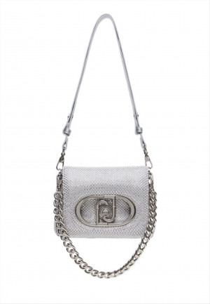 Borsa LaPuffy con strass Liu Jo